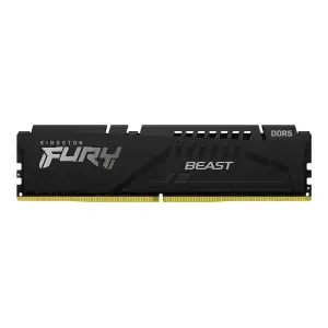 DDR5 64GB 5200MHz CL40 KIT (2x32GB) Kingston Fury Beast XMP3.0 1,1V Gaming črna (KF552C40BB2K2-64)