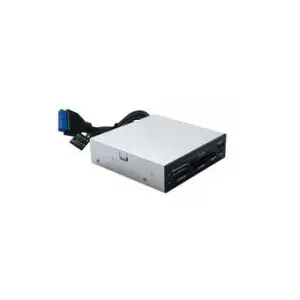 Vgradni čitalec kartic HKC USB 2.0 za 25v1 črn