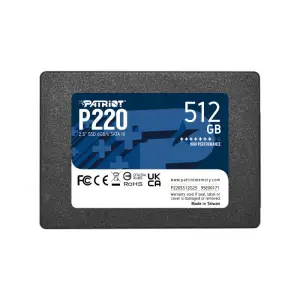 Disk SSD 6,4cm (2,5") SATA 512GB Patriot P220 2,5" 550/500MB/s (P220S512G25)