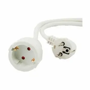 Električni podaljšek Bachmann 220V 5m bel