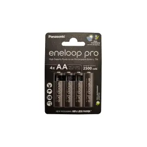 Baterija Akku Ni-MH AA Panasonic Eneloop PRO 2500mAh 4kom (BK-3HCDE/4CP)