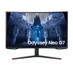 Monitor Samsung 81,3 cm (32,0") S32BG750NU 3840x2160 Gaming 165Hz VA 1ms 2xHDMI DisplayPort 2xUSB3.2 HAS  FreeSync Premium Pro G-Sync HDR10 Odyssey NEO G7 Quantum Mini-LED - odprta embalaža