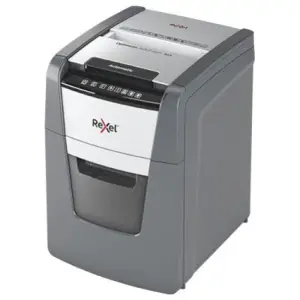 Uničevalec dokumentov Rexel 90X do 8 listov 20L 240 mm avtomatsko uničevanje do 90 listov
