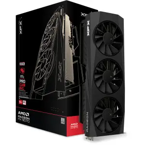 Grafična kartica AMD RX 9070 XFX QuickSilver Gaming Edition - 16GB GDDR6  | 1xHDMI 2.1 3xDisplayport 2.1 (RX-97QICKBB9)