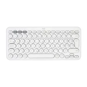 Tipkovnica Logitech K380 Multi-Device, bela, SLO gravura (920-009868)
