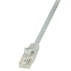 KABEL PATCH UTP Cat 6   0,50m  RJ45 1Gbit LogiLink CCA - siv (CP2022U)