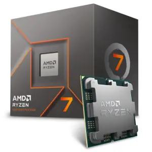 Procesor AMD AM5 Ryzen 7 8700F 8C/16T 4,1/5,0GHz BOX 65W brez grafike Wraith Stealth hladilnik