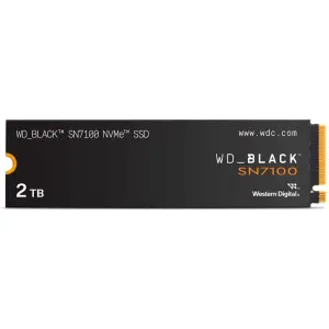 Disk SSD M.2 NVMe PCIe 4.0 2TB WD SN7100 Black 2280 7250/6900MB/s (WDS200T4X0E)