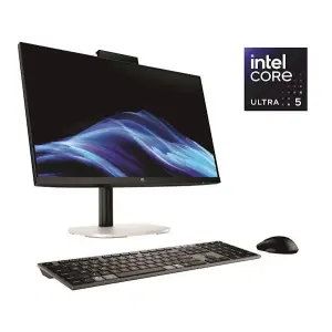Računalnik AIO HP 60,5 cm 23,8" 1920x1080 ProStudio 4 G1i 23 Ultra 5-235T/Q870/16GB /512GB/1xM.2 prost/Intel grafika HDMI 1xUSB-C/280W-89%/Win11Pro črno-srebrn / novo