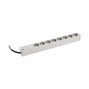 Razdelilec Bachmann 8x250V brez kabla siv (333.416)